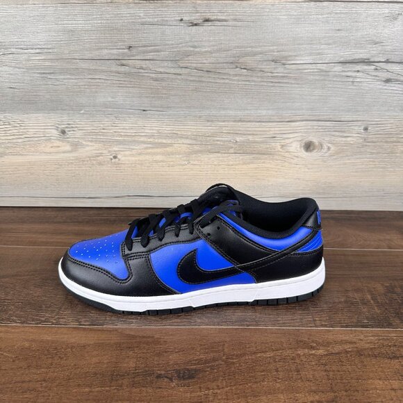 Nike Dunk Low Mens Size 11 Hyper Royal Black White HF5441 401 - Picture 2 of 9